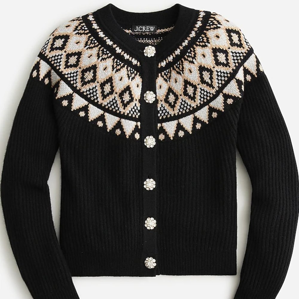 J.Crew Womens Cashmere Isle Cardigan Sweater